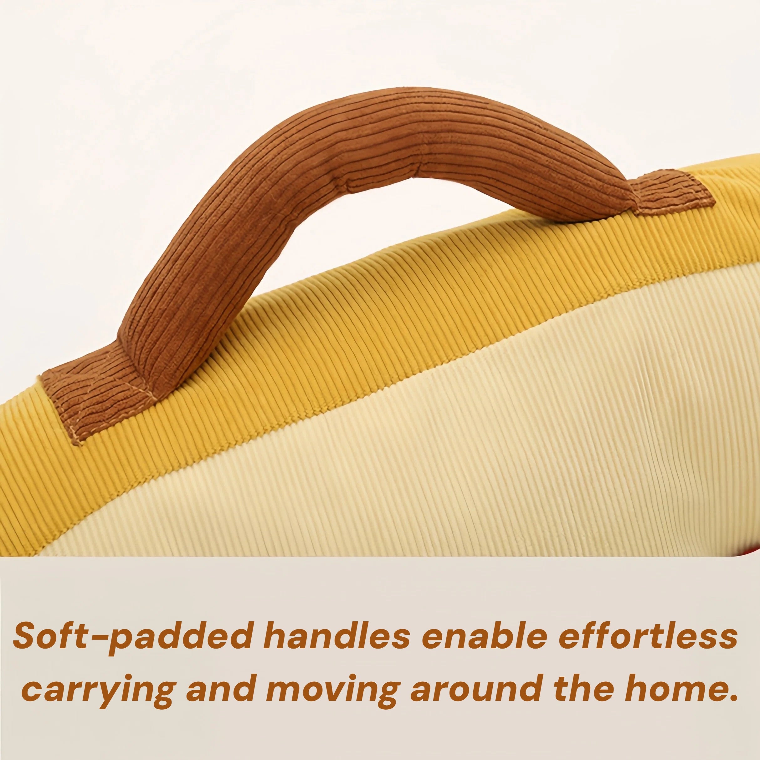 Pettami Backrest Pet Sofa, Washable Dog Bed Mat for Small and Medium Dogs, M and L Sizes