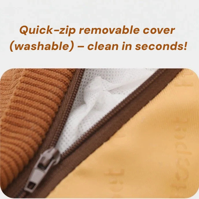 Pettami Washable Dog Bed with Removable Cover, Thick Padding for XL 2XL Dogs