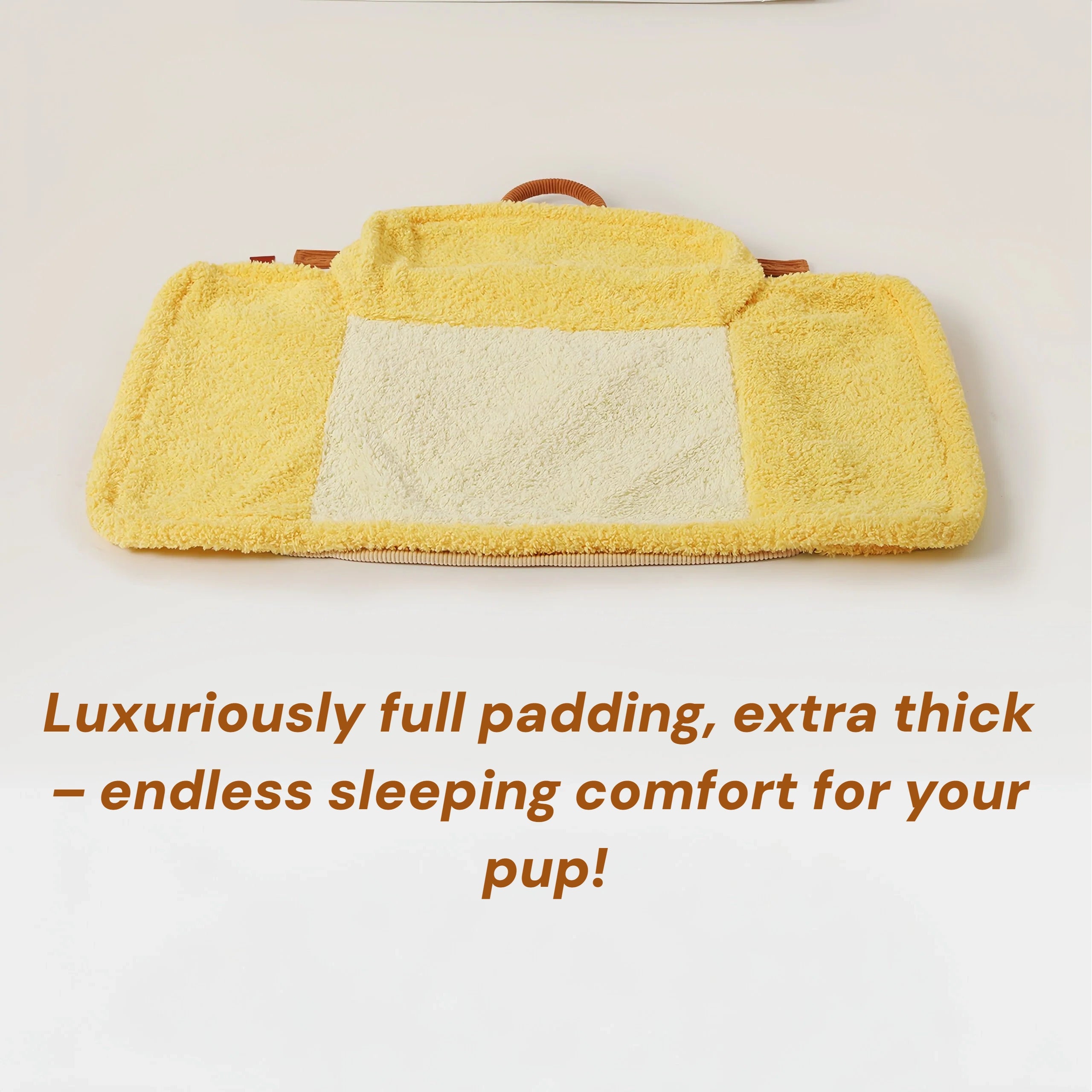 Pettami Washable Dog Bed with Transformable Sofa Design, Thick Padding for Small Dogs, M Size